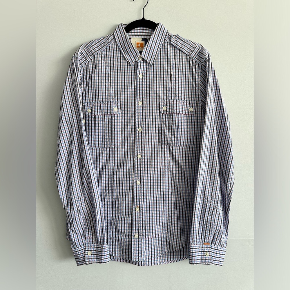 Boss Orange Hugo Boss Men Button Down Shirt Size L
